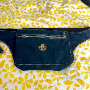 Kipling navy blue travel bag